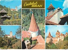 Postcard - Romania - Castelul Bran - Multivue - Castle - Romania - Roman