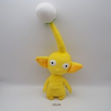 D0910B-A Pikmin Yellow Bud Sanei Beanie 2001 Plush 6" Stuffed Toy Doll japan