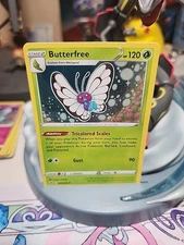 Butterfree 3/264 Fusion Strike Holo Holo Rare Pokémon TCG