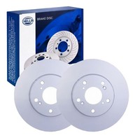 2X Hella Bremsscheiben 282Mm Vorne Passend FüR Honda Accord 55275PRO