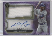 2020 Topps Triple Threads Amethyst 20/75 Lourdes Gurriel Jr #ASJR-LG Auto 12mg