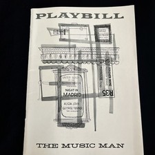 Rare Dec 1957 Premiere The Music Man Playbill w Robert Preston Majestic Theatre