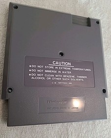 Ghosts 'n Goblins CAPCOM Authentic Nintendo NES Cartridge Made In Japan. 