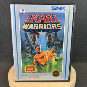 Nintendo NES - Ikari Warriors - Game, Manual, & Case - Tested
