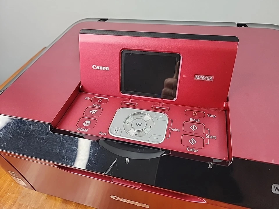 Canon PIXMA MP640R All-in-One Tintenstrahldrucker Burgundy Edition B200 Fehlerteile* - Bild 4 von 4