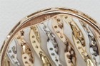EFFY Trio Collection 14K Tricolor Gold 0.60ctw Diamond Disc Pendant  — photo 6