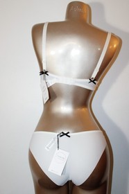 Aubade Paris Sample Fievre Andalouse Black and White Lingerie Set 34B S