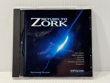 RETURN TO ZORK 1993 IBM PC CD ROM Video Game Infocom - Game and Manual