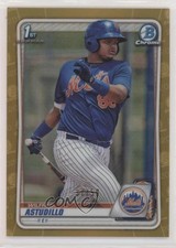 2020 Bowman Chrome Prospects Gold Refractor 37/50 Wilfred Astudillo #BCP-37 s3g