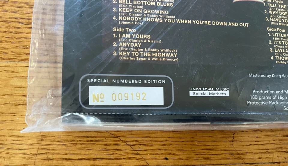 MFSL Derek & The Dominos LAYLA sealed mint 2 LP Eric Clapton TRUSTED SELLER Foto 3 de 4