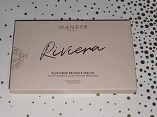 Wander Beauty Blush & Bronzer Palette - Riviera - 4 Colors New in Sealed Box
