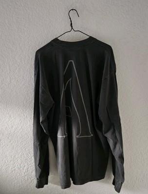 April Skateboards LS reflective logo tee shirt t-shirt XL