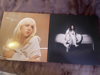 BILLIE EILISH - Lot Of 2 LPs - When We All Fall Asleep, Happier Than Ever