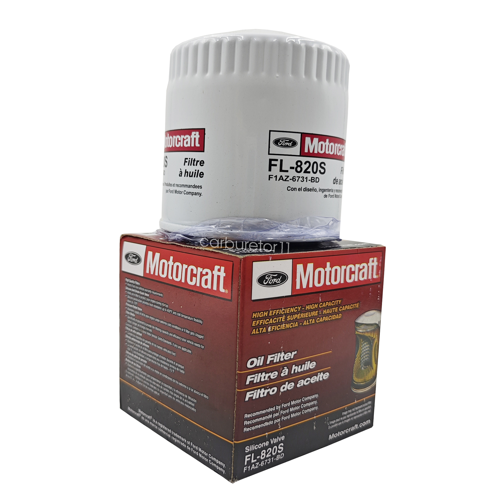 Ford OEM Engine Oil Filter Lincoln Mercury Motorcraft FL820S F1AZ6731BD