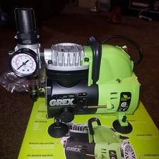 Grex Airbrush AC1810-A 1/8 HP Portable Piston...