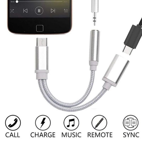 Usb C Cable Type C To 3.5 mm Adapter Type-C To 3.5mm Connector Audio Cables - Picture 9 of 15
