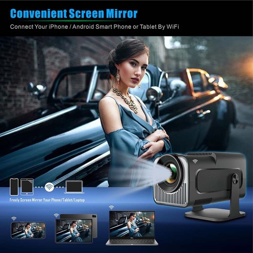 2025 Real 4K Projektor 25000LM Full HD Beamer WiFi Heimkino HDMI Bluetooth DHL - Bild 5 von 16