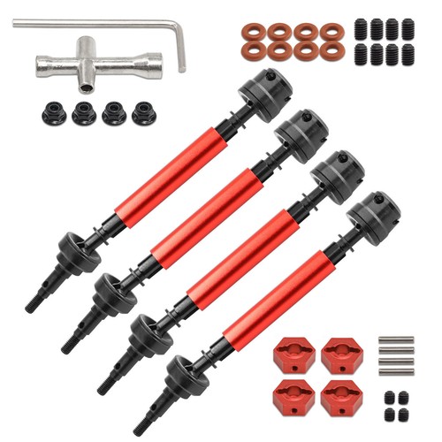 4Pcs CVD Drive Shafts For 1/10 Arrma 3s Senton /Granite /Typhon/Vorteks RC Car - Imagen 14 de 19