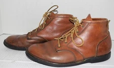 Danner FOREST HEIGHTS OLMSTED Tan Leather Work Laced Ankle Boots Mens Sz 10 EE