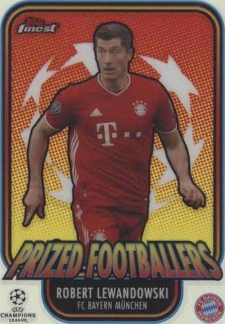 2020-21 Topps Finest UCL Robert Lewandowski #PF-RL - 1 of 1