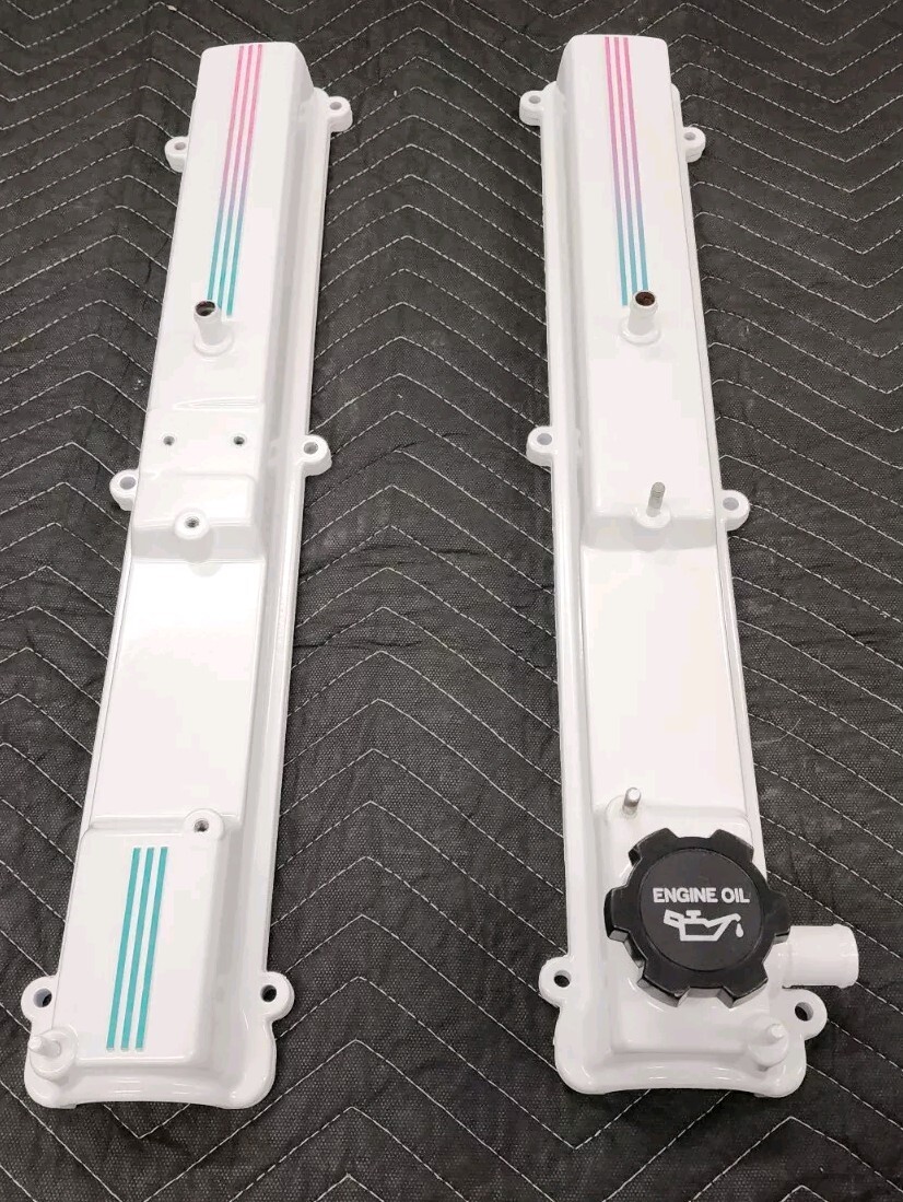 Custom Powdercoated 7MGTE Valve Cover set Toyota Supra Mk3 | eBay