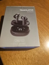 Intelligent Translator Earbuds 144 Languages Real Time AI Voice TWS-B11 NIB