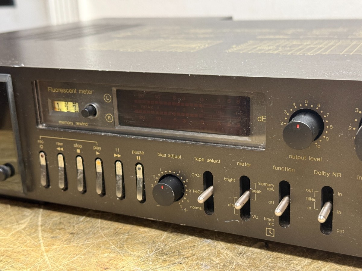TECHNICS RS-M85 CASSETTE DECK | eBay