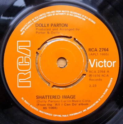 Dolly Parton - zerbrochenes Bild (7'')