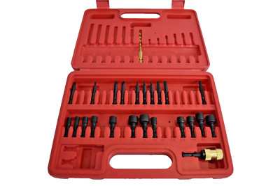 Mac Tools QCS37520A 52 pc. 1/4'' Hex Driver Set Partial Set with Case (2)
