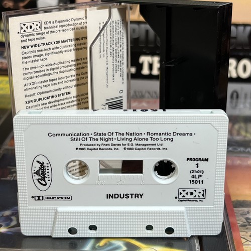 Industry s/t 5 Song EP 1983 Cassette Tested State of The Nation New Wave Synth - Picture 6 of 9