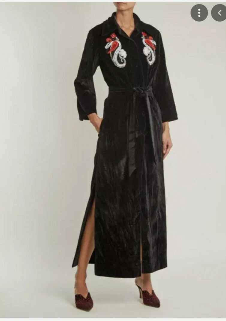 Attico top kimono dress