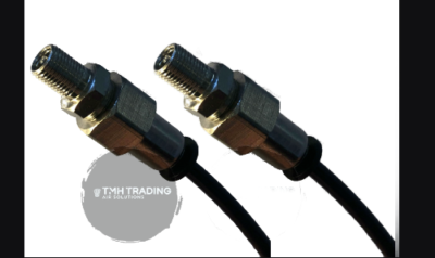 #ad Pair of Schrader Tyre Valve to 4MM Push Fit Connector 500 PSI Maximum Pressure GBP 28.00