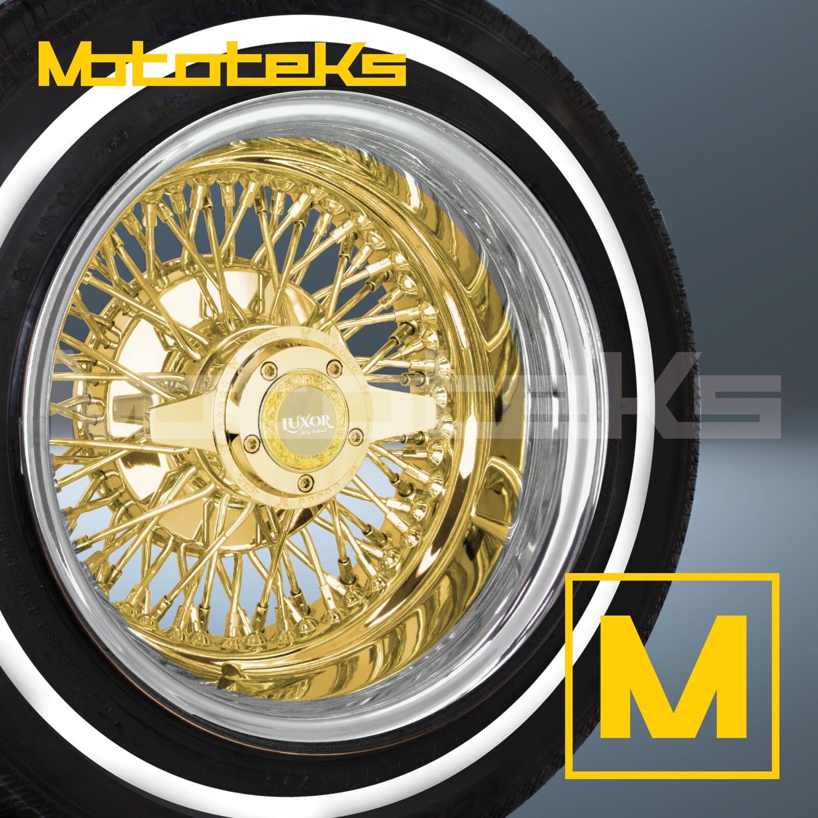 13" 13X7 WIRE WHEEL 72 CROSS LACED ZENITH STYLE KNOCK OFF W/ ADAPTERS GOLD eBay