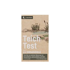 Lawana Teich Test - Test-Set zur Messung von Gesamthärte, Karbonathärte, pH-Wert