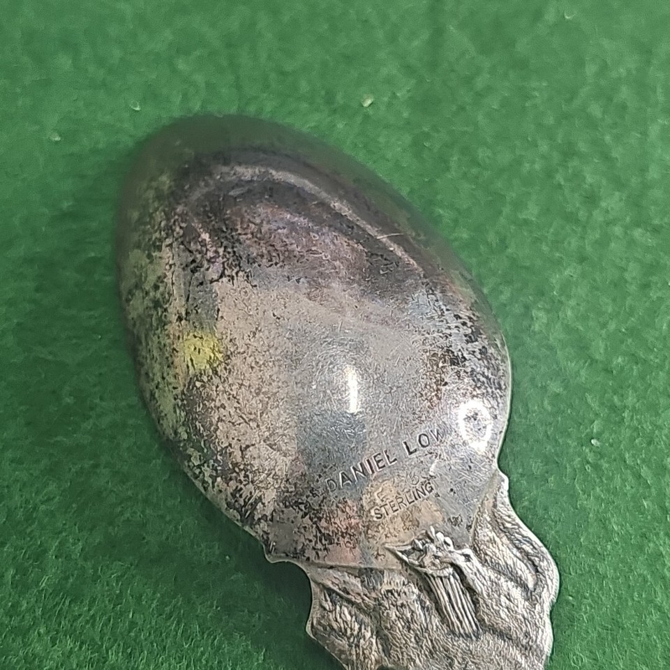 Daniel Lowe & Co Sterling Salem Witch Souvenir Spoon 33g I237 eBay