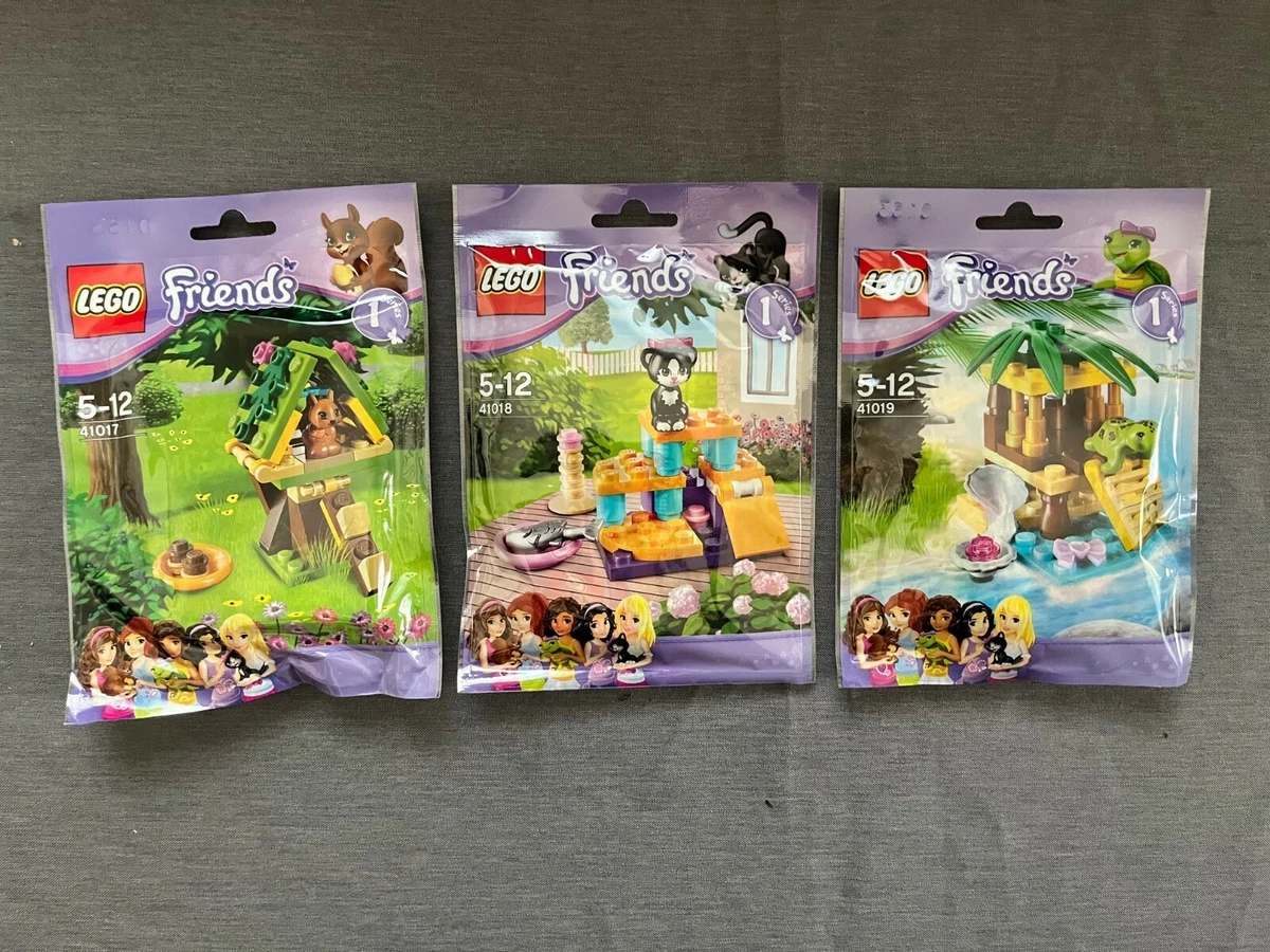 LEGO Friends ANIMALS SERIES 1 41017 41018 41019 Cat Turtle