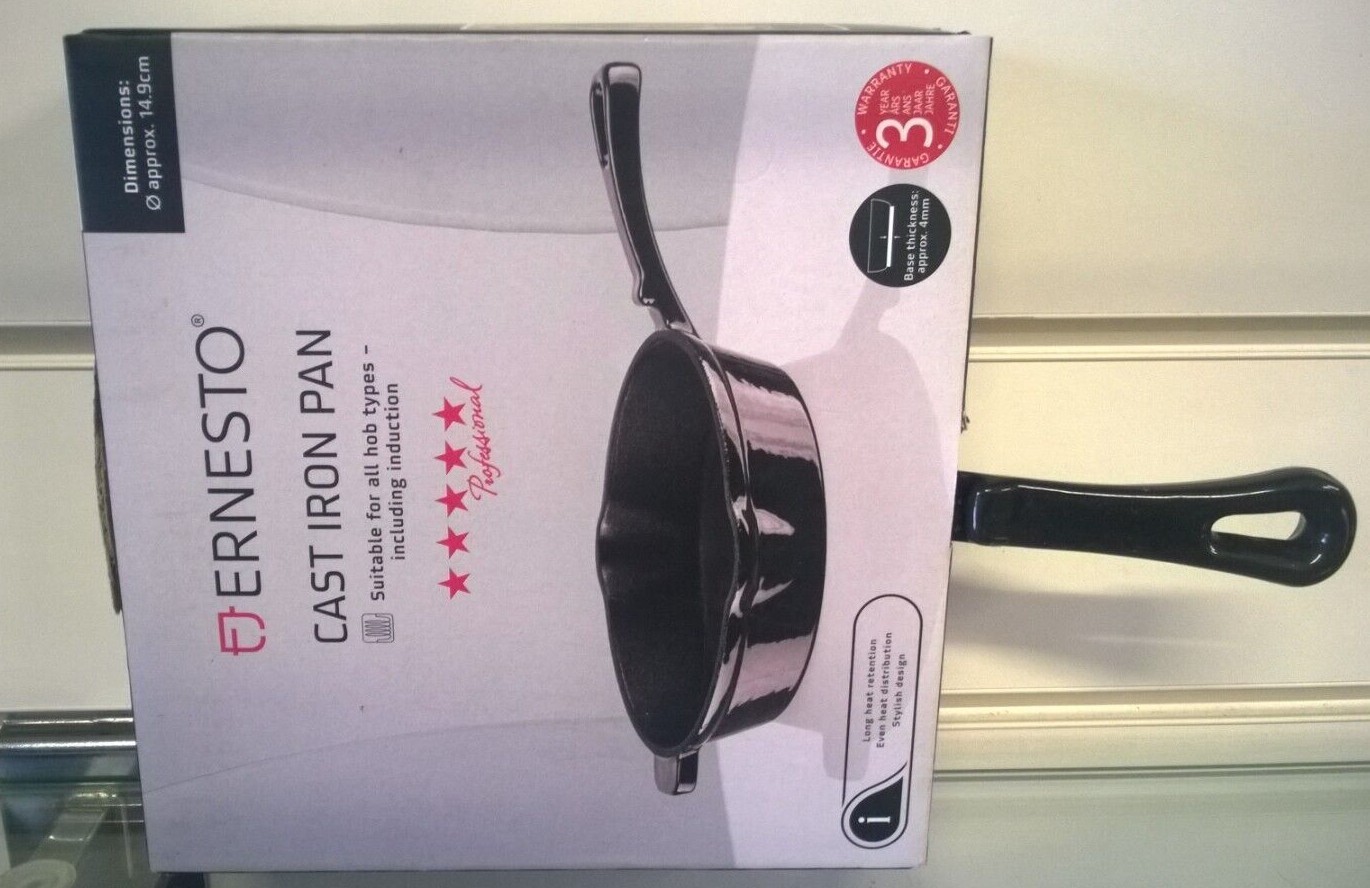 Ernesto 15cm Cast Iron Pan eBay
