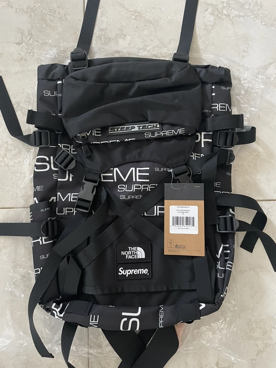 Supreme the north face steep cheap tech backpack black