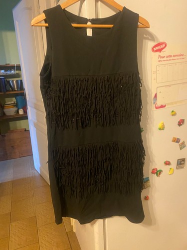 robe noire soirée 38/40