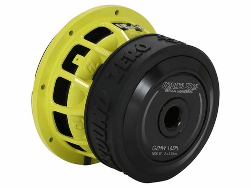 Ground Zero GZHW 16 SPL 16 cm Auto Subwoofer 1000 W SPL 81 dB Chassis - Bild 3 von 4