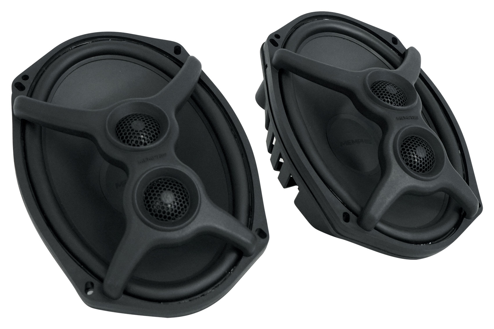Динамики Memphis Audio MX14HDLIDKIT Harley Davidson OEM PlugnPlay 6x9 в виде седельной сумки
