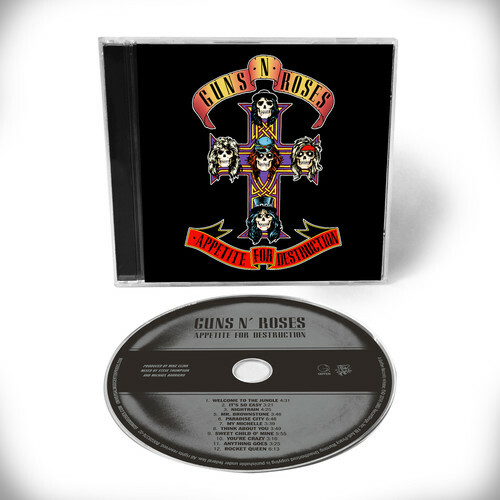 CD GUNS N ROSES APPETITE FOR DESTRUCTION BRAND NEW SEALED