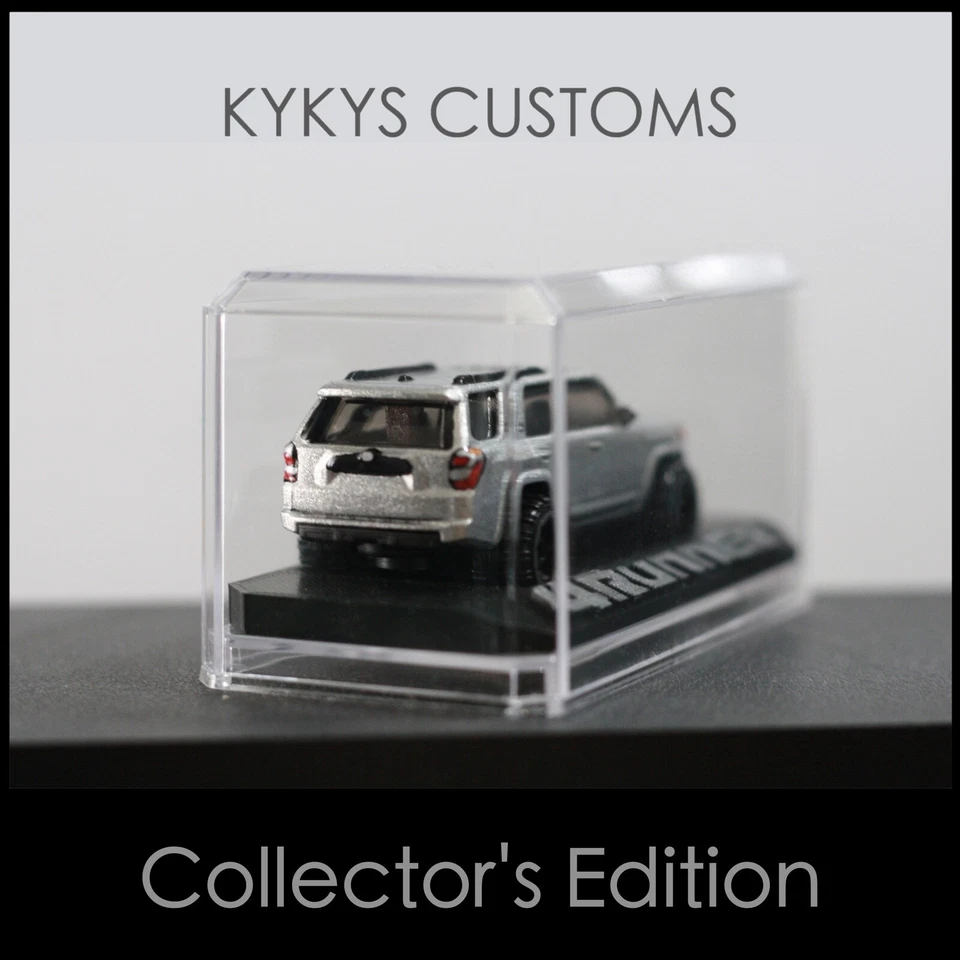 KYKYS Collector's Edition - Matchbox Toyota 4Runner in Metallic Silver w/ Case - Image 3 of 4