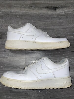 USED Air Force 1 Triple White Size 9.5M Or 11W