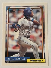 1992 Topps #670 Harold Reynolds Seattle Mariners