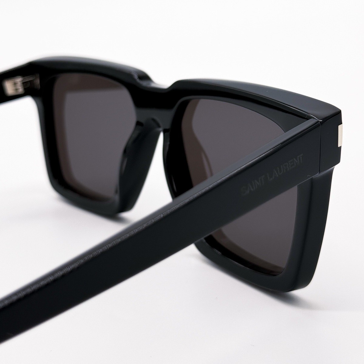 NEW SAINT LAURENT SL610 001 SQUARE BLACK UNISEX SL 610 001 SUNGLASSES NEW SL610 001 SAINT LAURENT BLACK SQUARE SL 610 001 UNISEX  main image 2