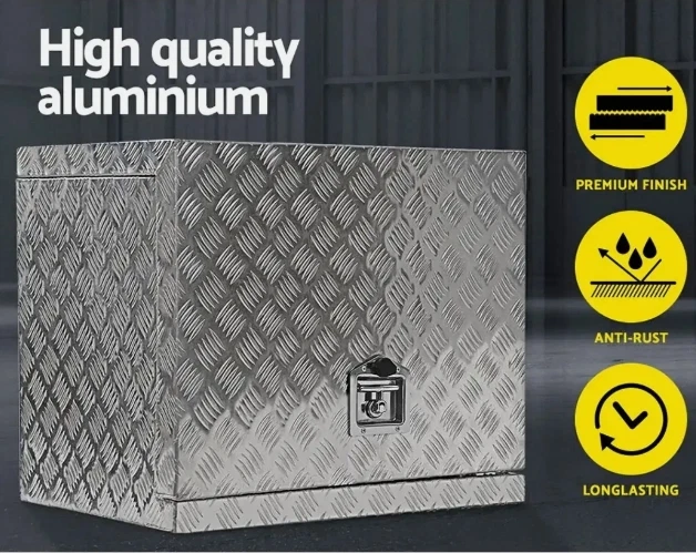 30"X20"X22" Generator Tool Box Aluminium Camper Caravan UTE/Car/Truck Toolbox - Image 3 of 4