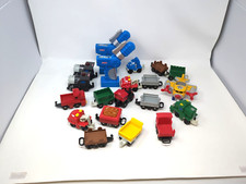 GeoTrax 20 pc Lot: 2 remotes, 2 engines, 16 cars fisher Price fast shipping