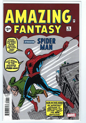 Amazing Fantasy #15 REPRINT Facsimile Edition Marvel Comics