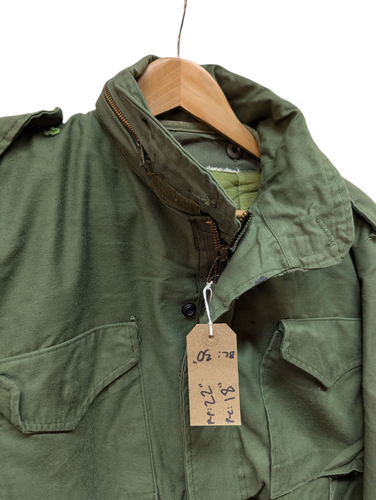 Genuine US Army 2001 Issue OG - 107 M65 Combat Jacket Medium Regular #408 - Picture 6 of 8